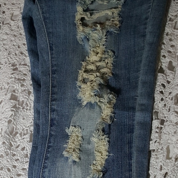 Special A - L.A. Destroyed Skinny Jeans 11 - Picture 2 of 4